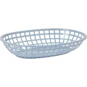 Brödkorg/serveringskorg plast Blå ICA.