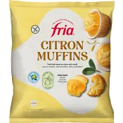 Citronmuffins Glutenfria 210g Fria.