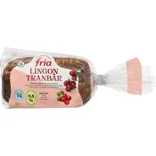 Lingon &amp; Tranbärbröd Glutenfri Fryst 500g Fria.