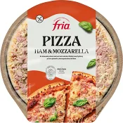 Pizza Skinka mozarella Gluten &amp; Laktosfri 420g Fria.