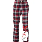 Flanellbyxa blå/röd S mywear.