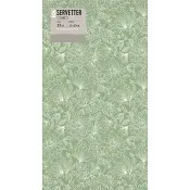 Servett 20cm Flow grön 15-p ICA.