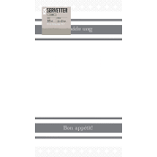 Servett 20cm Bon ICA.