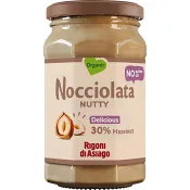 Hasselnötskräm EKO Nocciolata nutty 250g Rigoni di Asiago.