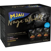 Kattmat Bitar i sås 680g Mjau.