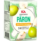 Måltidsdryck Päron 2dl ICA.