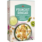 Flingor Frukostringar 375g ICA.
