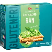 Rån Spröda Ärt &amp; Havre Glutenfri 100g ICA.