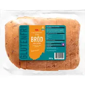 Glutenfritt Surdegsbröd Fröer 300g ICA.