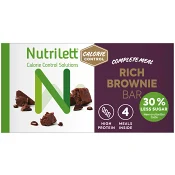 Viktkontroll Bar Rich Brownie 4-p Nutrilett.