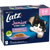 Kattmat AGAIL Junior Mixed Selection i géle 12-p Latz.