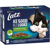 Kattmat Agail Countryside Selection Vegetables i géle 12-p 1020g Latz.