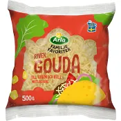 Gouda 24% Riven 500g Arla.