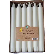 Kronljus vit 30p Delsbo Candle.