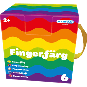 Fingerfärg 6-p Kärnan.