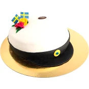 Studenttårta 12-14 Bitar 1500g Dahls Bageri.