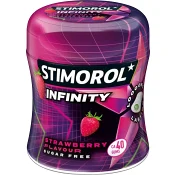 Tuggummi Sockerfri Infinity Strawberry/Lime 88g Stimorol.