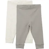 Babyleggings 2p beige strl 68 ICA I love eco.