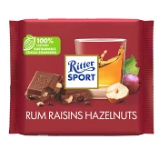 Chokladkaka Romrussin Hasselnöt 100g Ritter.