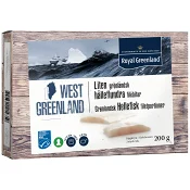 Liten grönländsk hälleflundra MSC 200g Royal Greenland.