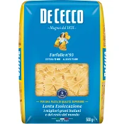 Pasta Farfalle 500g De Cecco.