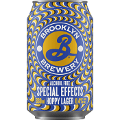 Öl Alkoholfri Special Effects Lager 0.4% 33cl Brooklyn.