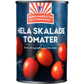 Hela Skalade Tomater 400g KRAV Kung markatta.