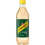 Läsk Ginger Ale 50cl Schweppes.
