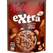 Extra Choco &amp; Nuts Granola 450g Kelloggs.