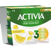 Yoghurt Citron 500g 4-p Activia.