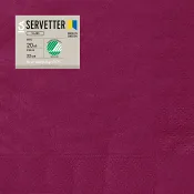 Servett Plommon 33cm 20-p ICA.
