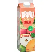 Fruktdryck Sommar Äpple Melon 1000ml Bravo.
