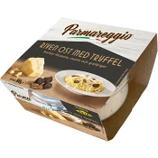 Parmesanost tryffel riven 80g Parmareggio.
