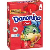 Banan Jordgubbsyoghurt 2,1% 4-p 280g Danonino.