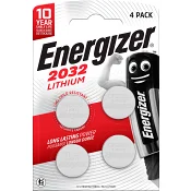 Knappcellsbatteri 2032 4-p Energizer.