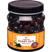Oliver svarta turkiska 700g ICA.