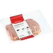 Lövskuren kotlett ca 350g Nyhléns Hugosons.