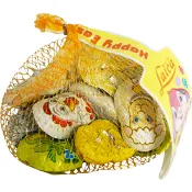 Påsk Fyllda påskfigurer i nät 70g Laica.