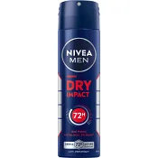 Deodorant Spray 72h Dry Impact 150ml Nivea Men.