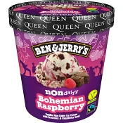 Glass Bohemian raspberry non dairy 465ml Ben &amp; Jerrys.