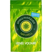 Spirulina naturell ekologiskt pulver 100g Renée Voltaire.