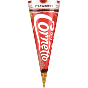 Glasstrut Jordgubb 1-p Cornetto.