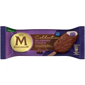 Glasspinne Blueberry cookie 1-p Magnum.