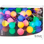 Ljusslinga Berry Multi 735cm Star Trading.