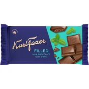 Chokladkaka Filled Mint 121g Fazer.