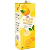 Fruktdryck Apelsin nektar 1,5l ICA.