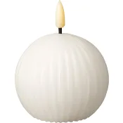 LED boll Rille vit H7cm.