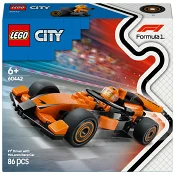 LEGO City F1 förare med McLaren racerbil 60442.