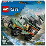 LEGO City 4-hjulsdriven terrängbil för bergskörning 60447.