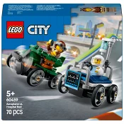 LEGO City Flygplan mot sjukhussäng - racingpaket 60459.